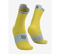 Chaussettes Compressport Pro Racing v4.0 Trail jaune pâle - T1