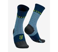 Chaussettes Compressport Pro Racing Winter Trail bleu denim - T3