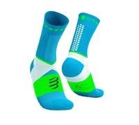 Chaussettes Compressport Ultra Trail V2.0 Bleu Vert, Taille Taille 3