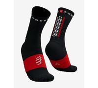 Chaussettes Compressport Ultra Trail v2.0 noir rouge - T1