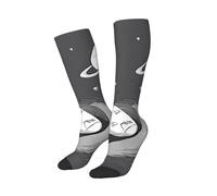 Chaussettes Contention Astronaut Entering Black Hole 1 Print Chaussettes Haute Course Bas De Compressione Unisexes Calze A Compressione Pour Avion Varices Entraînement 50Cm