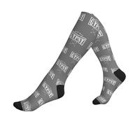 Chaussettes Contention Bohemian Boho Stay Wild Gypsy Child Hippies Chaussette De Compression Cyclisme Chaussettes Haute Unisexes Calze A Compressione Pour Gym Varices Avion 50Cm