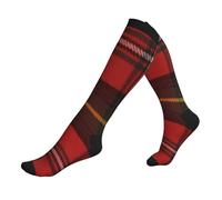 Chaussettes Contention Boyd Tartan Calze A Compressione Respirant Chaussette Confortables Bas De Compressione Pour Gym Fitness Entraînement 50Cm