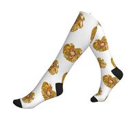 Chaussettes Contention Coat Of Arms Of Armenian Chaussettes Haute Respirant Chaussette De Compression Confortables Bas De Compressione Pour Avion Gym Infirmiers 50Cm
