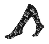 Chaussettes Contention I Don'T Mean To Be Rude But Shut Up And Fuck Off Chaussette Course Chaussette De Compression Cyclisme Calze A Compressione Pour Varices Avion Fitness 50Cm
