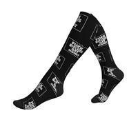 Chaussettes Contention Les Salopes Se Font Du Fric. Calze A Compressione Cyclisme Chaussettes Haute Confortables Bas De Compressione Pour Gym Infirmiers Fitness 50Cm