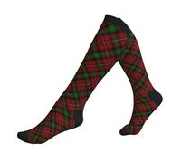 Chaussettes Contention Scottish Clan Boyd Tartan Calze A Compressione Respirant Bas De Compressione Femmes Chaussettes Haute Pour Varices Gym Entraînement 50Cm