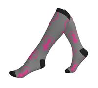 Chaussettes Contention Un Symbole Du Féminisme Chaussettes Haute Unisexes Bas De Compressione Confortables Chaussette Pour Varices Avio Infirmiers 50Cm