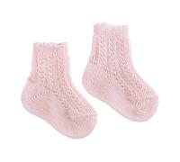 Chaussettes courtes en coton rose - 23 - 26