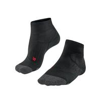 Falke Chaussettes de padel homme PL2 Short M SO coton fil fonctionnel anti-ampoule Noir 42-43