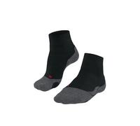 Falke Chaussettes randonnée TK2 Explore Short - laine anti-ampoules - Gris Asphalt Melange 44-45