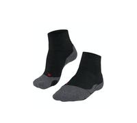 Falke Chaussettes de randonnée TK2 Explore Short M – Laine anti-ampoule – Gris Asphalt 46-48