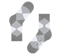 Burlington Bonnie W Sso coton fantaisie 1 paire, Chaussettes Femme, Gris Light Grey Melange 3390, 36-41
