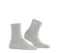 Burlington Neon Splash W Sso coton fantaisie 1 paire, Chaussettes Femme, Gris Silver 3462, 36-41