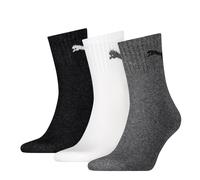Chaussettes Courtes PUMA Unisex En Coton Riche Pour Hommes Femmes (3 Paires)