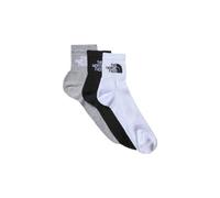 The North Face Chaussettes Multi Sport Cush Quarter – 3 paires blanc/noir/gris – S