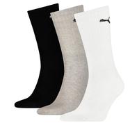 Chaussettes courtes unisexes PUMA (lot de 3 paires), Vêtements, Blanc/Grey/Noir, 47-49 47-49
