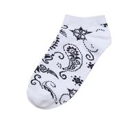 Chaussettes Courtes Urban Classics Bandana Motif No Show 5-Pack Unisexe