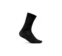 Chaussettes x2 craft core wool noir unisex