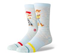 Chaussettes Crew Meilleurs Amis - Bleu Clair
