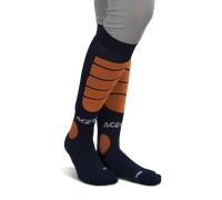 Acerbis Motocross Impact Chaussettes, bleu-orange, taille L XL pour homme