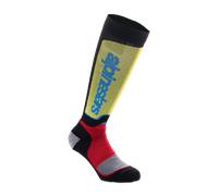 Chaussettes Cross Alpinestars Plus Noir/Rouge/Bleu ClairM Noir,Rouge,Bleu Clair
