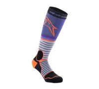 Chaussettes Cross Alpinestars Pro Noir/Gris/VioletM Noir,Gris,Violet
