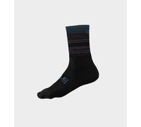 Chaussettes Cyclisme Q-SKIN 16CM ALE' SCANNER Noir-Bleu