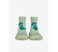 Chaussettes d?aventure avec semelle en caoutchouc profilée garçon, semelle intérieure amovible, STERNTALER bleu glacier 27/28