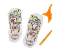 Chaussettes d'acupression de massage des pieds pour soulager la fatigue et réduire le stress, chaussettes de réflexologie pour de longues périodes de repos debout