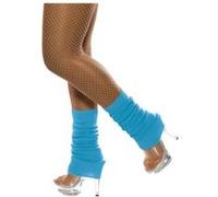 Chaussettes Danse 80's Fluo Bleues - Bleu - Taille Unique Bleu G