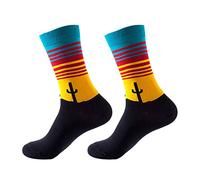 Chaussettes d'automne et d'hiver pour femme avec imprimé floral Taille M, J, Taille unique