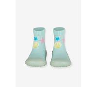 Chaussettes d'aventure avec semelle antidérapante, motif coquillage, fille, STERNTALER menthe 25/26