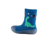 Chaussettes d'aventure avec semelle en caoutchouc enfant Sterntaler Dino Bleu 27/28