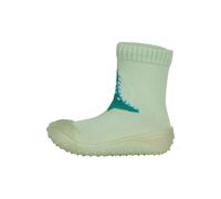 Chaussettes d'aventure avec semelle en caoutchouc enfant Sterntaler Dino Vert 27/28
