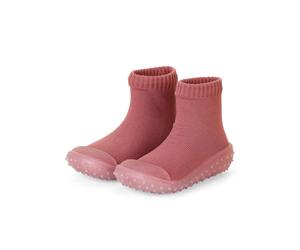 Chaussettes d'aventure avec semelle en caoutchouc fille Sterntaler unicolore Rose 27/28