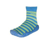 chaussettes de bain junior bleu/vert