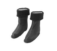 Chaussettes de bottes, chaussures intérieures, chaussettes thermiques pour bottes de pluie DEMAR enfants, doublure intérieure pour bottes en caoutchouc, doublées, chaussettes de bottes, gris, 34/35 EU