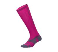 Chaussettes de compression 2XU Vectr Light Cushion Full Length Rose