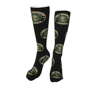 Chaussettes De Compression Base Militaire De Fort Benning, Géorgie Work Socks Confort Chaussette Classique Socquettes Pour Sport Course À Pied Camping 40CM