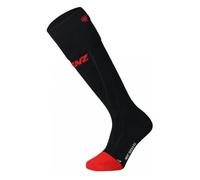 Lenz Chaussettes de compression chauffantes Heat Sock 6.1 Toe Cap en laine Noir Taille 42-44