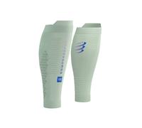 Chaussettes de Compression Compressport R2 3.0 Vert Bleu, Taille Taille 4