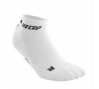 Chaussettes de compression courtes femme CEP Compression the run V4 Blanc Taille 2