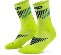 Chaussettes de compression femme CEP Compression Core Merino 3.0 Mid Cut Vert Taille 2