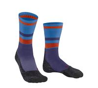 FALKE TK2 Explore Compression W So laine fil fonctionnel 1 paire, Chaussettes de randonnée Femme, Bleu Blue Note 6545, 39-40