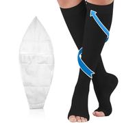 Chaussettes de compression médicales pour homme et femme 20-30 mmHg, soins professionnels pour chevilles, bas de contention avec compression gradient pour varices, promotion de la circulation sanguine