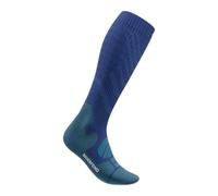 Bauerfeind Sports - Outdoor Merino Compression Socks - Chaussettes de compression - EU 42-45 - Wade S - ocean blue