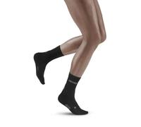 Chaussettes de compression mi-mollets pour temps froid femme CEP Compression Noir Taille 2