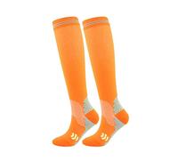 Chaussettes de compression pour homme ou femme pour la circulation sanguine pour le soutien de l'athlétisme, le cyclisme, le cirque (A, L)