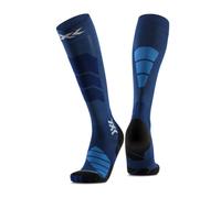 Chaussettes de compression ski X-SOCKS SKI EXPERT OTC (MARINE/MINERAL BLUE) 35-38